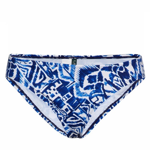 Lauren Ralph Lauren Bias Tribal Print Swim Bottom - Picture 1 of 11